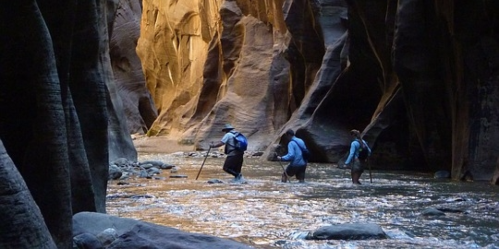 The Narrows at Zion National Park